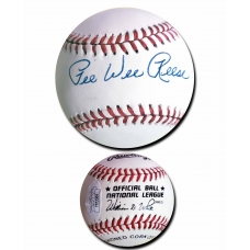 Pee Wee Reese signed National League Baseball JSA Authenticated